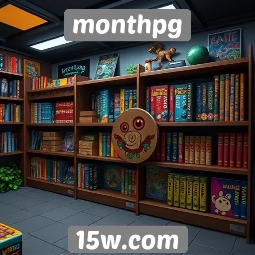 Análise da biblioteca de jogos no site monthpg