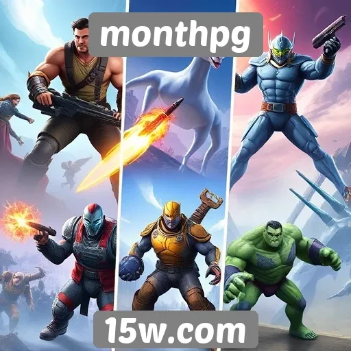 Comparativo de jogos disponíveis na plataforma monthpg