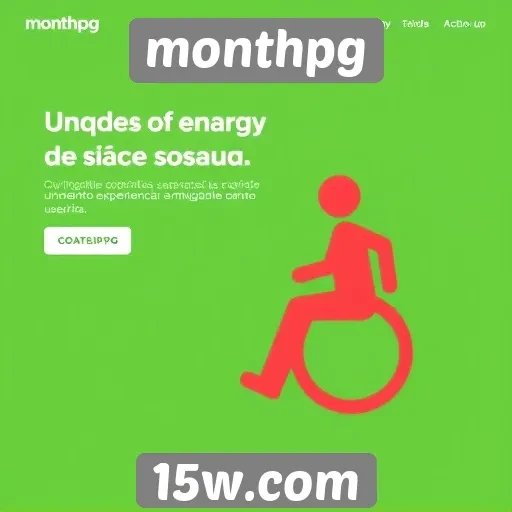Acessibilidade do site monthpg é um destaque